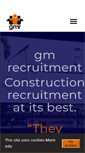 Mobile Screenshot of gmrecruitment.co.uk